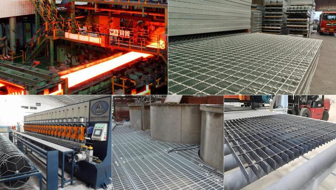 3 Hot Dip Galvanized Steel Grating 6m 25mm Galvanized Bar Grating 1