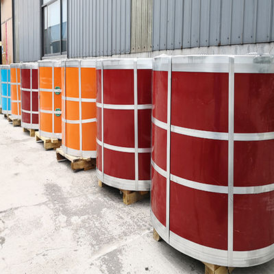 Customer Independent Testing Thickness 0.25mm 0.8mm RAL Color Ppgi Color Coated Galvanized Steel Coil