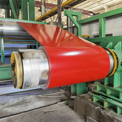 Color Coated 0.2mm Prepainted Galvanized Coils for Roofing Welding Service Customized Pre-painted Coil