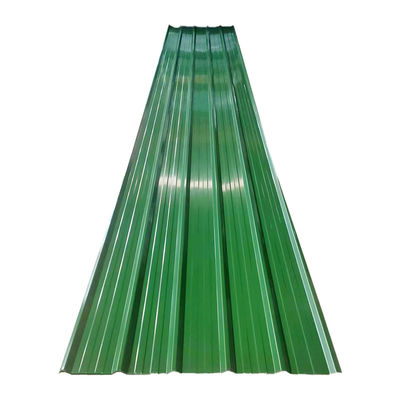 Customized PPGI Corrugated Sheet 1000mm - 12000mm Galvanised Steel Roof Sheets