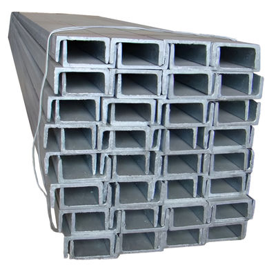 Customized Galvanized Steel Profile 1m - 20m Hot Rolled U Channel