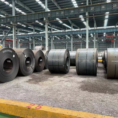 Pickling Hot Rolled Carbon Steel Coil Black Metal Sheet Coil Customized