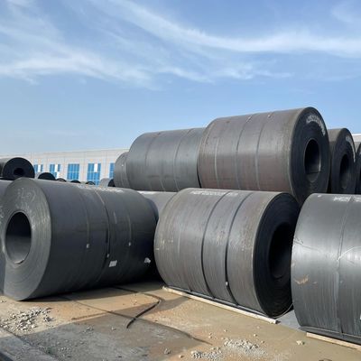 Oiled MS Sheet Coil Pickled Corten Steel Coil Black Spa-H ASTM CN