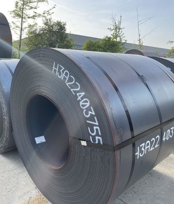 Oiled MS Sheet Coil Pickled Corten Steel Coil Black Spa-H ASTM CN