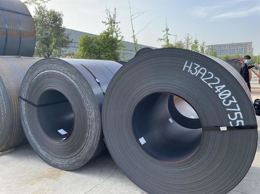 Oiled MS Sheet Coil Pickled Corten Steel Coil Black Spa-H ASTM CN