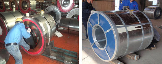 Customized Cold Rolled Steel Sheet Coil 400mm - 600mm Cold Rolled Coil Steel