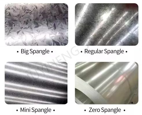 Zinc Coated Galvanized Steel Coils 0.3mm Galvanized Rolled Coil Dx51d Z250/Z140