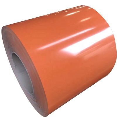 Color Coated PPGI Steel Coil 600mm - 1250mm Prepainted Cold Rolled Steel Coil