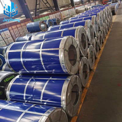 Color Coated PPGI Steel Coil 600mm - 1250mm Prepainted Cold Rolled Steel Coil
