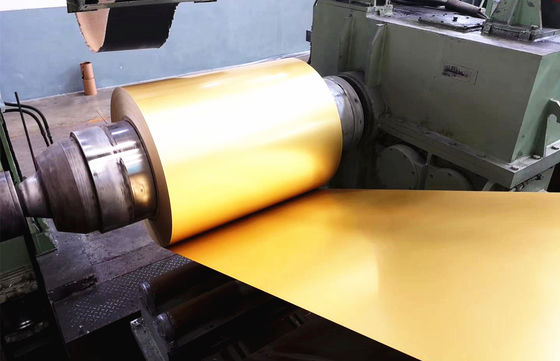 600mm - 1250mm PPGI Steel Coil G550 Z275 Zinc Steel Coils Support Customization