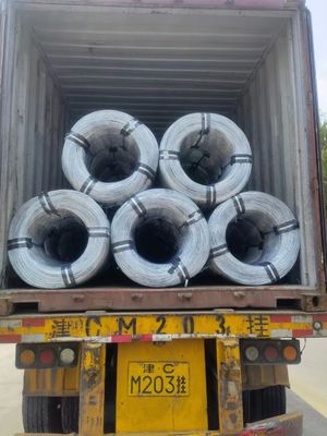Sliver Galvanized Steel Wires 40mm - 2000mm Solid Steel Wire