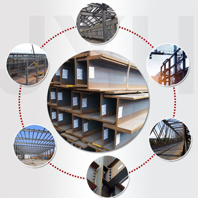 Hot Rolled Steel H Beam 6m - 12m Galvanised H Beam For Industry