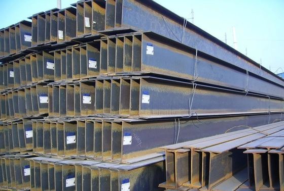 Hot Rolled Steel H Beam 6m - 12m Galvanised H Beam For Industry