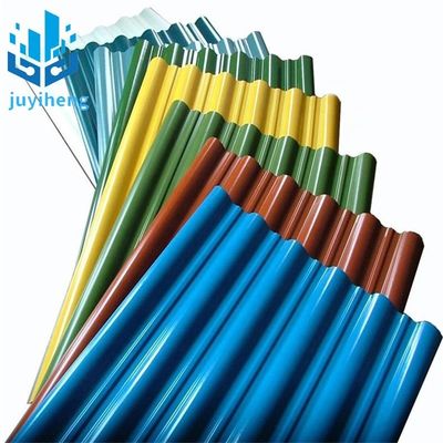 Hot Dipped PPGI Steel Roofing Sheet SGCC / CGCC Pre Painted Metal Roofing Sheet