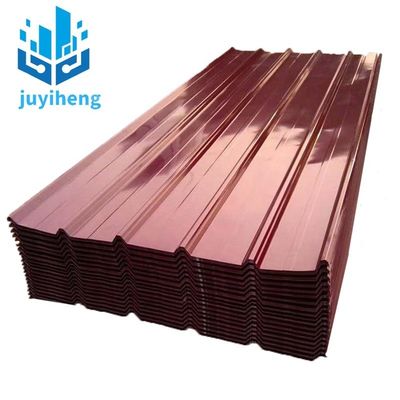 Hot Dipped PPGI Steel Roofing Sheet SGCC / CGCC Pre Painted Metal Roofing Sheet