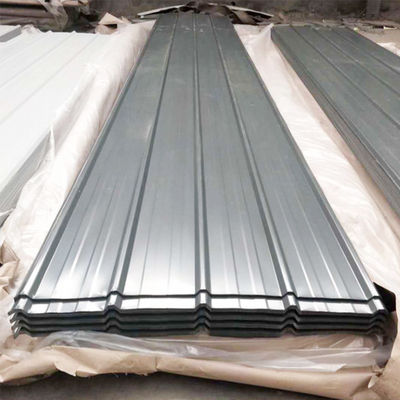 RAL 1006 PPGI Corrugated Sheet 0.24mm Colour Coated Corrugated Sheets Red