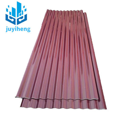 Full Hard PPGI Corrugated Sheet Cold Rolled Galvalume Corrugated Sheet 600mm - 1100mm