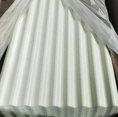 Purple Red Prepainted Corrugated Roofing Sheet DX51D PPGI Roof Sheet