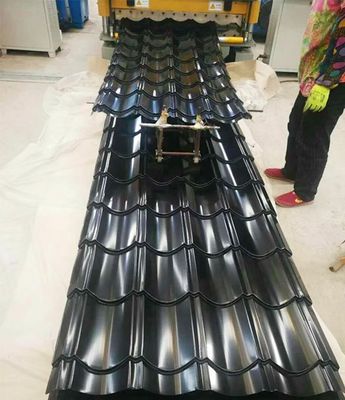 Cold Rolled PPGI Corrugated Sheet 600mm - 1250mm PPGI Color Coated Sheets