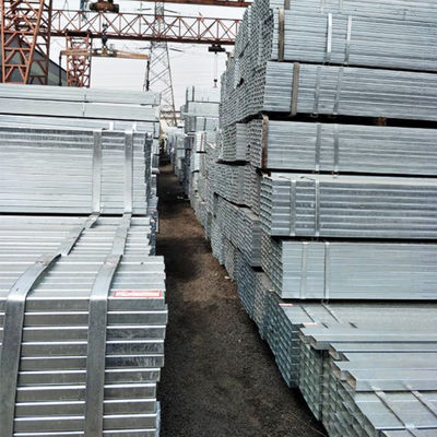 150x150mm 75X75X8mm Zinc Coated Tube ASTM A36 Square Structural Tube