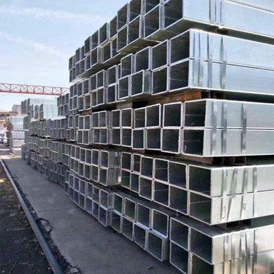150x150mm 75X75X8mm Zinc Coated Tube ASTM A36 Square Structural Tube
