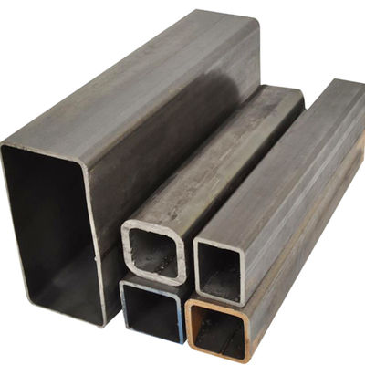 Hot Rolled Square Galvanized Steel Pipe 4m - 10m Straight Seam Welded Pipe