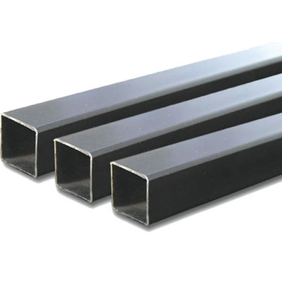 Hot Rolled Square Galvanized Steel Pipe 4m - 10m Straight Seam Welded Pipe