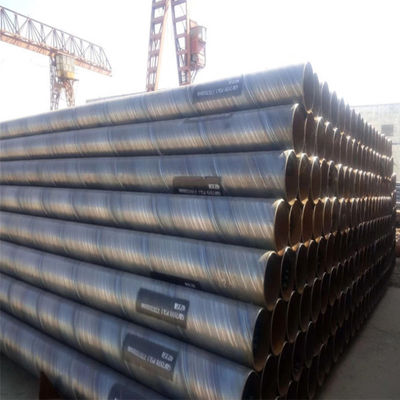 ERW Welded Galvanized Pipe Customized Spiral Welded Carbon Steel Pipe 6m