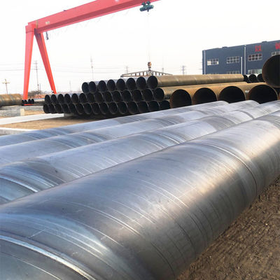 ERW Welded Galvanized Pipe Customized Spiral Welded Carbon Steel Pipe 6m
