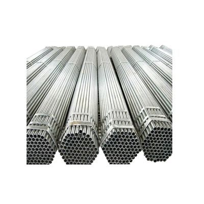 12M Welded Steel Pipe Cold Rolled / Hot Rolled Galvanized Round Tubing DD51D+Z (HR)