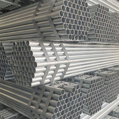 12M Welded Steel Pipe Cold Rolled / Hot Rolled Galvanized Round Tubing DD51D+Z (HR)