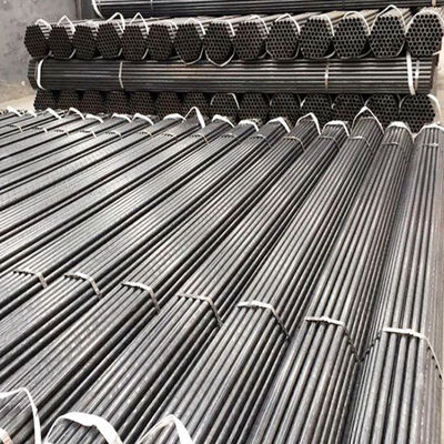 Non Oiled ERW Black Steel Pipe Q195 / Q215 SCH 40 Carbon Steel Pipe API 5l