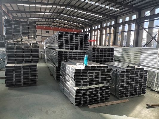 12 Inch C Section Purlins DX51D C Channel Purlin 70mm*6m  100mm*6m