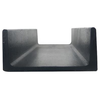 Hot Rolled U Channel Beam Q195 / Q235 C Shaped Steel Beam Processing Parts