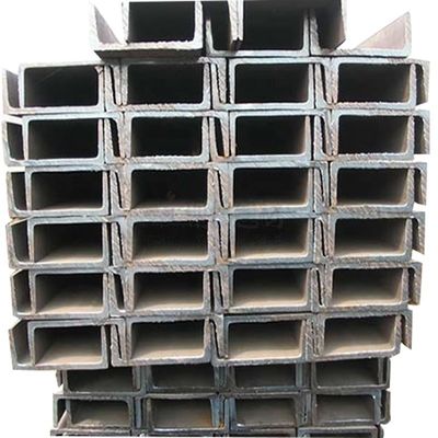 6m Galvanised Steel U Channel 40x50 U Shaped Steel Section Q235