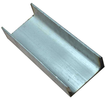 Q235 Galvanized Steel Profile 100*50*6000 U Shape Steel Beam Light Gauge