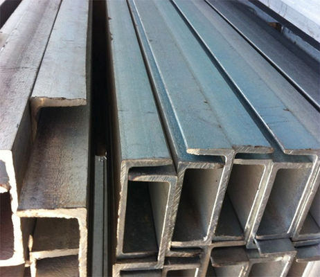 Q235 Galvanized Steel Profile 100*50*6000 U Shape Steel Beam Light Gauge