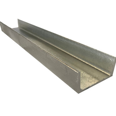 C10x25 U Shaped Steel Channel Q235 Pressed Steel Channel Sections Customized