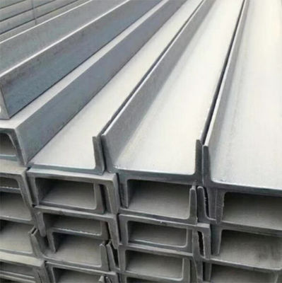 C10x25 U Shaped Steel Channel Q235 Pressed Steel Channel Sections Customized