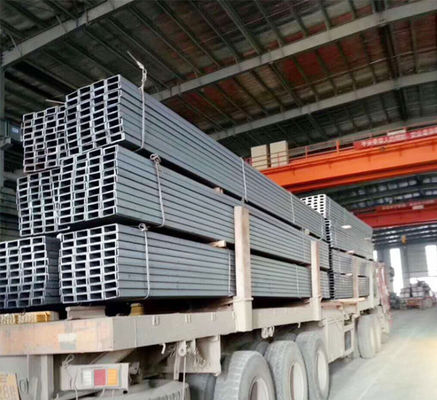 C10x25 U Shaped Steel Channel Q235 Pressed Steel Channel Sections Customized