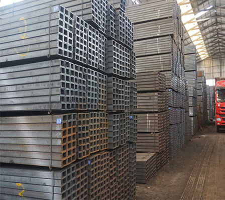 C10x25 U Shaped Steel Channel Q235 Pressed Steel Channel Sections Customized