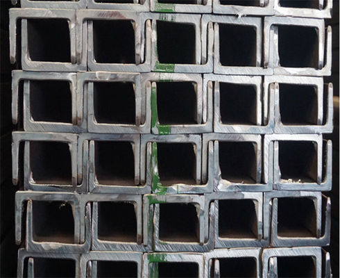 C10x25 U Shaped Steel Channel Q235 Pressed Steel Channel Sections Customized