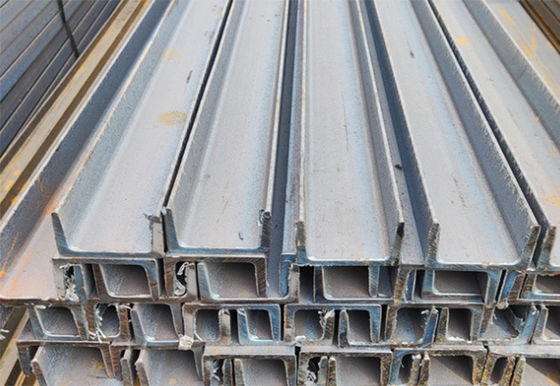 Hot Rolled Galvanized Steel Profile 50mm * 150mm Steel C Channel Beam Q235