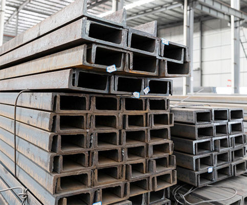 Hot Rolled Galvanized Steel Profile 50mm * 150mm Steel C Channel Beam Q235