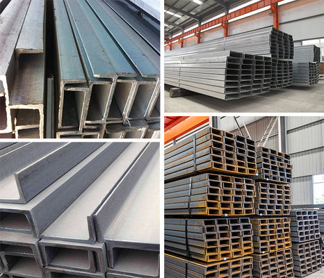 Corrosion Resistance Galvanized Steel Profile 70mm Mild Steel C Channel Customized