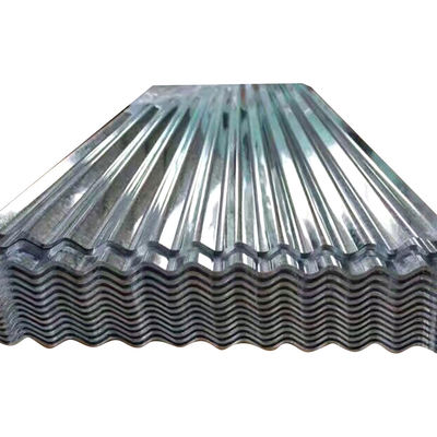 Customized Galvanised Corrugated Roofing Sheets SGCC / CGCC Colour Coated Steel Sheet