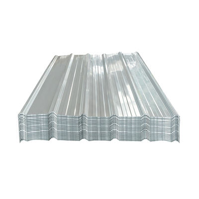 Customized Galvanised Corrugated Roofing Sheets SGCC / CGCC Colour Coated Steel Sheet