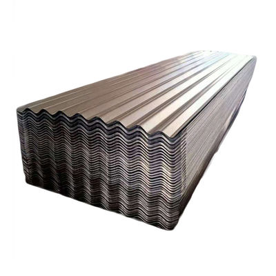 Customized Galvanised Corrugated Roofing Sheets SGCC / CGCC Colour Coated Steel Sheet