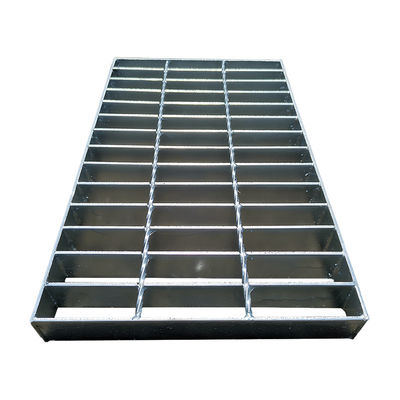 6m X 25mm HDG Steel Grating Explosion Proof Non Slip Steel Grating Smooth