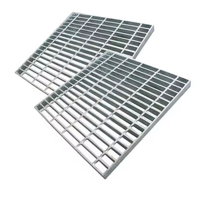 Black Hot Dip Galvanized Grating Industrial Serrated Galvanized Grating 25x3